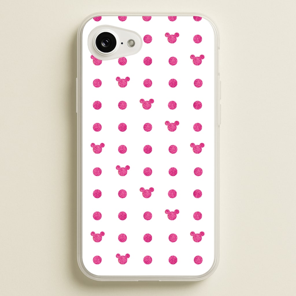 Mickey Polkadot White Fairytale Phone Case