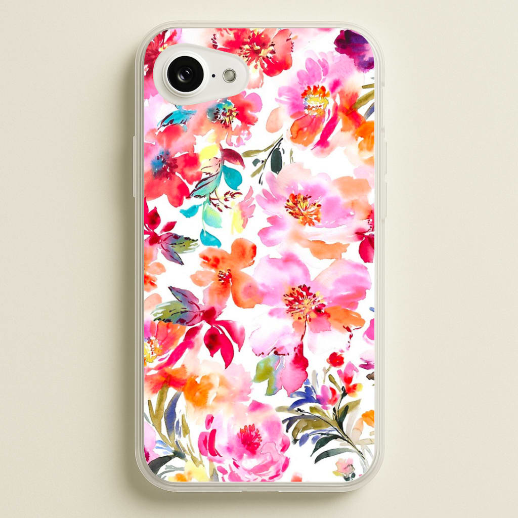 Spring Floral Pattern Phone Case