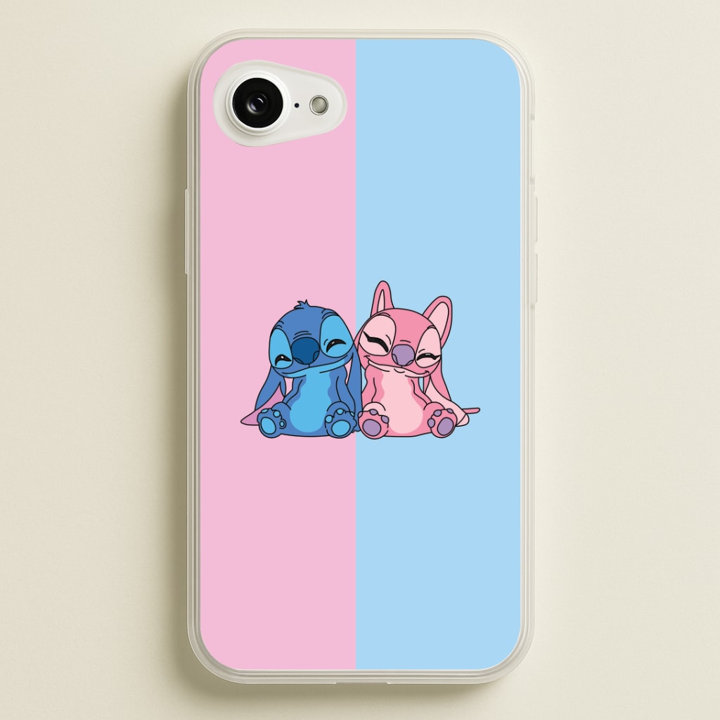 Best Friends - Pink Alien Phone Case