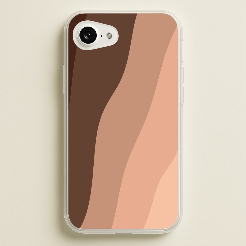 multi abstract nude Phone Case