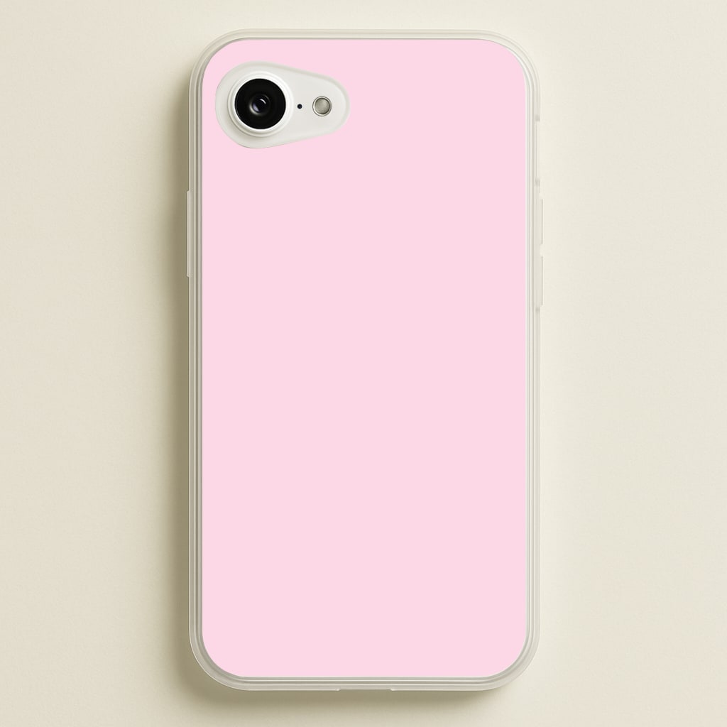 Back To Casics - Pretty Pastels - Plain Pink Phone Case