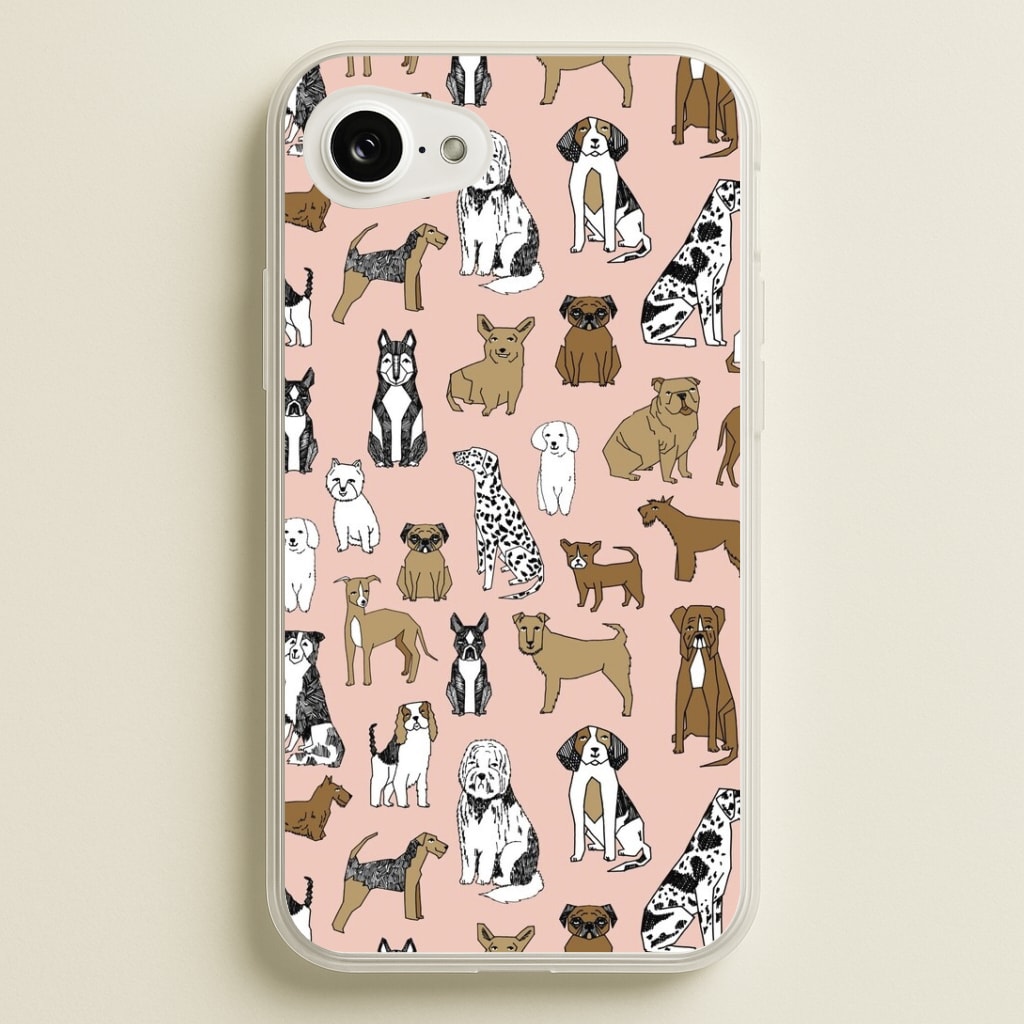 Dog Breeds - Animal Pattern Phone Case