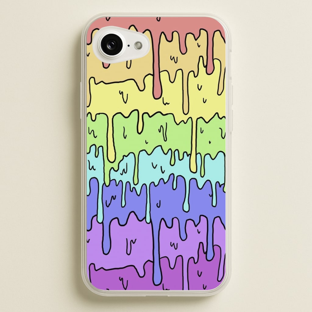 Dripping Rainbow Phone Case