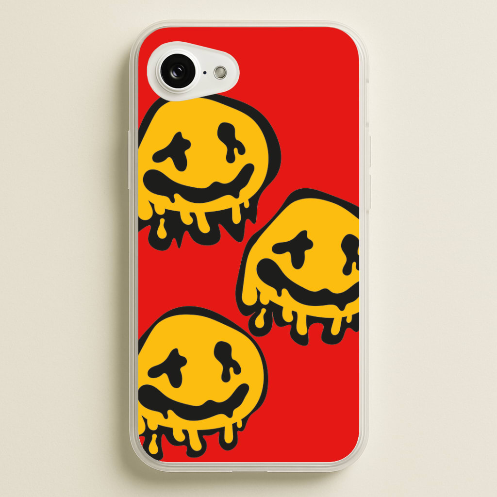 Dripping Smiley - Skate Aesthetic Phone Case