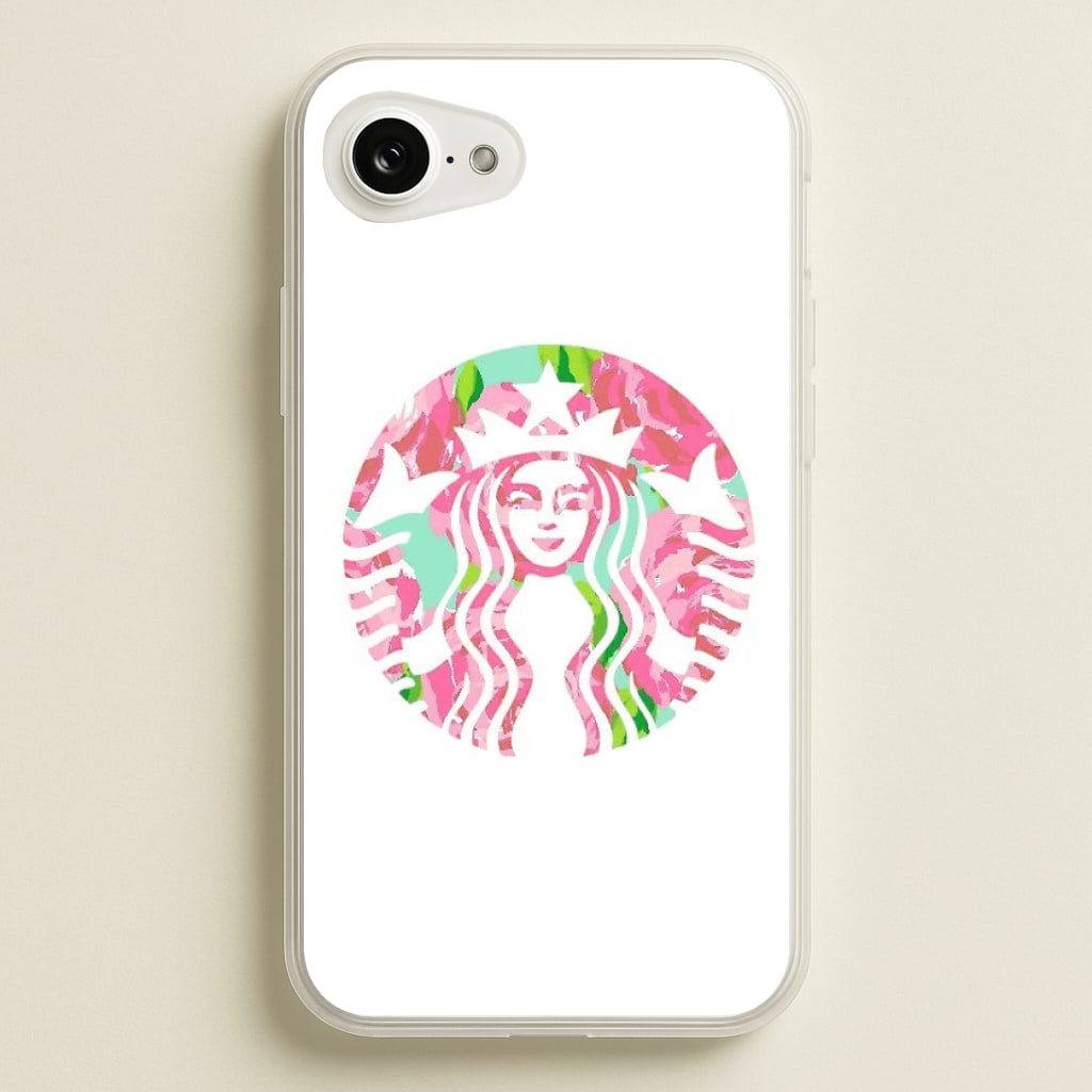 Pink Coffee Logo Phone Case