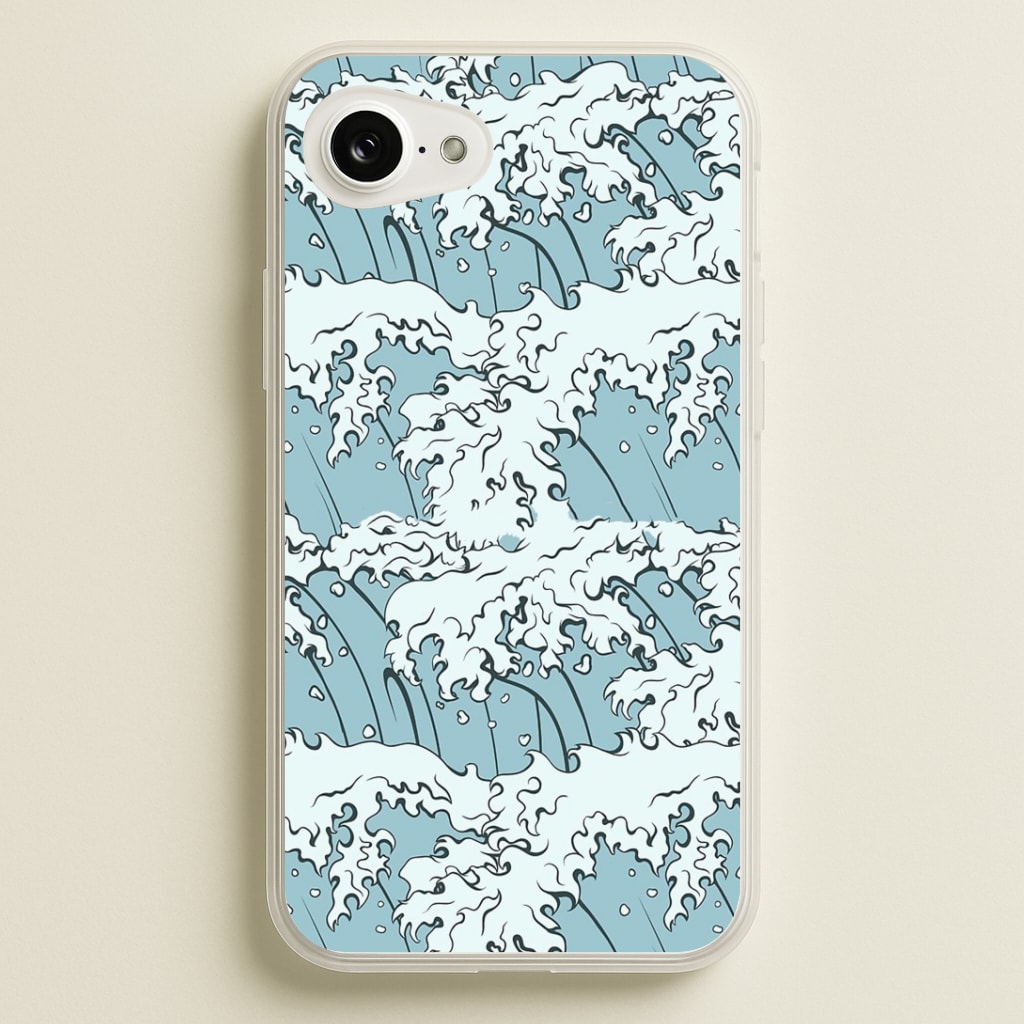 Japanese Waves Phone Case