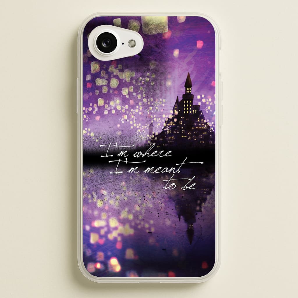 I'm Where I'm Meant To Be Tangled Phone Case
