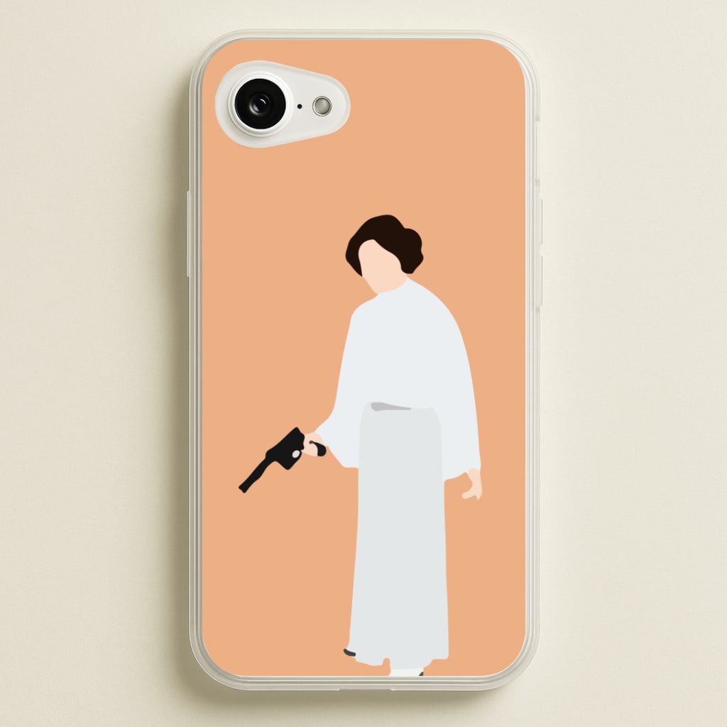 Leia Faceless With Gun Phone Case
