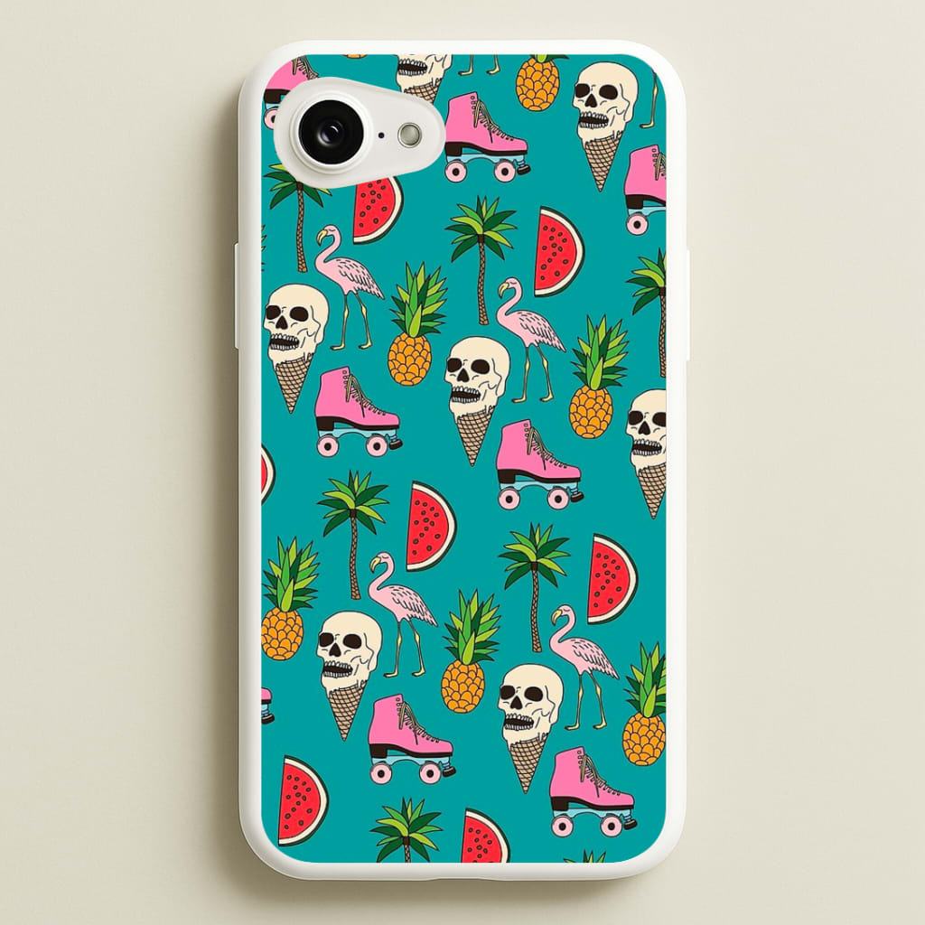 Skull Creams - Summer Pattern Phone Case