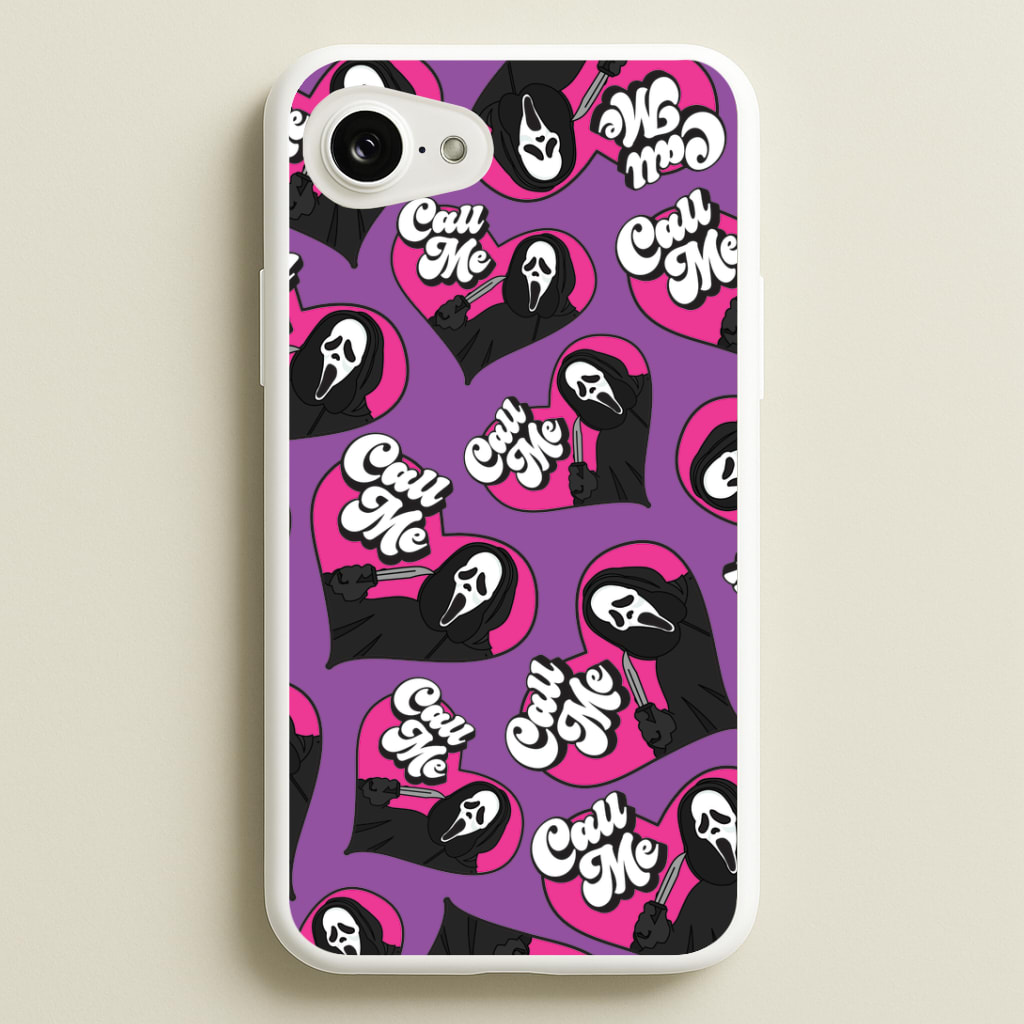 Call Me Heart Pattern Phone Case