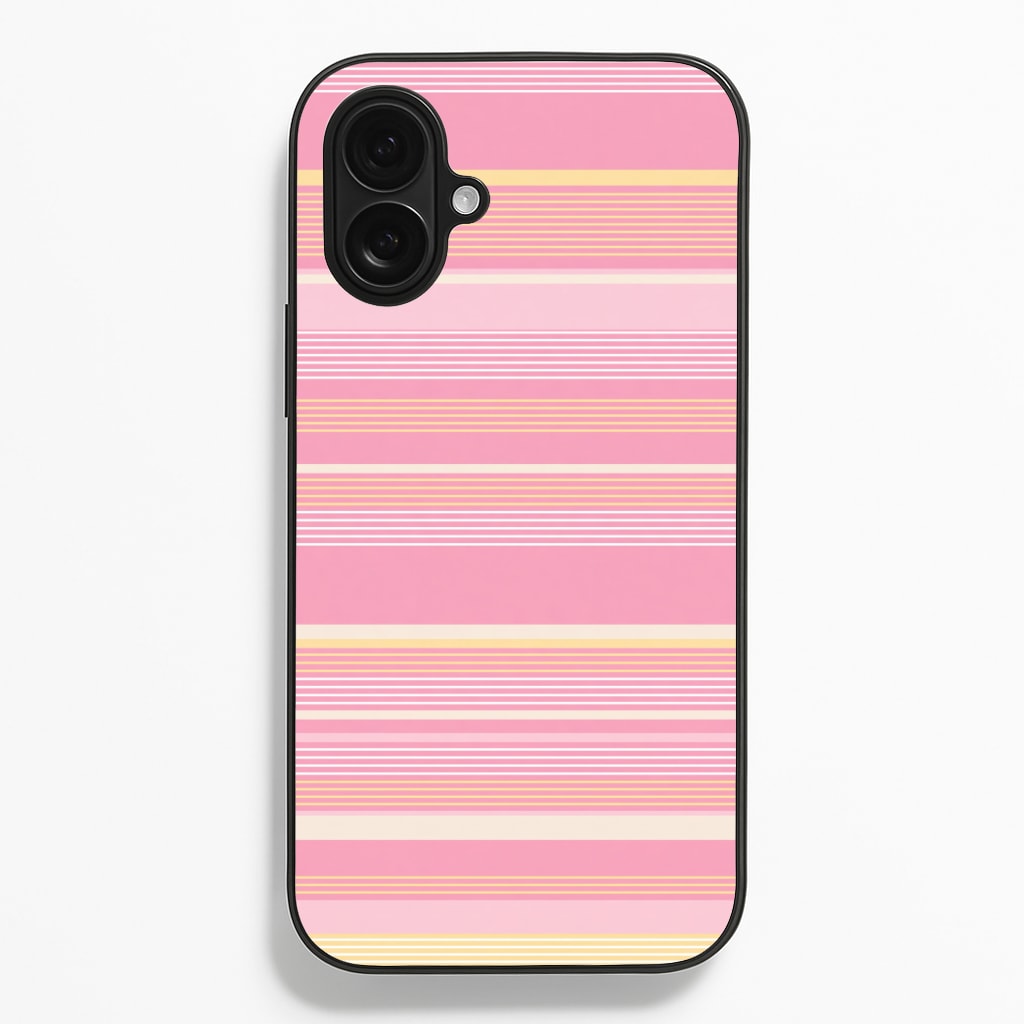 Blush Butter Stripes Phone Case