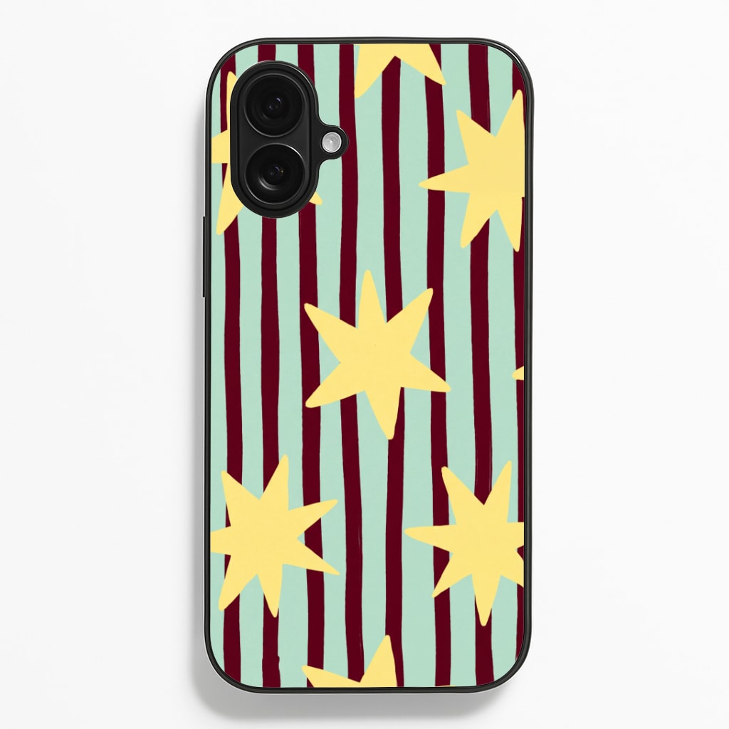 Butter Stars On Stripes Phone Case