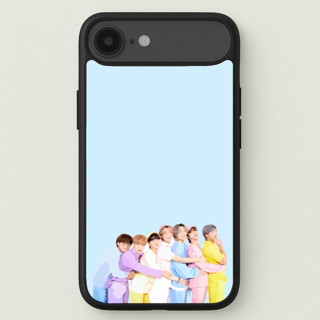 Colourful K-Pop Band Band Phone Case