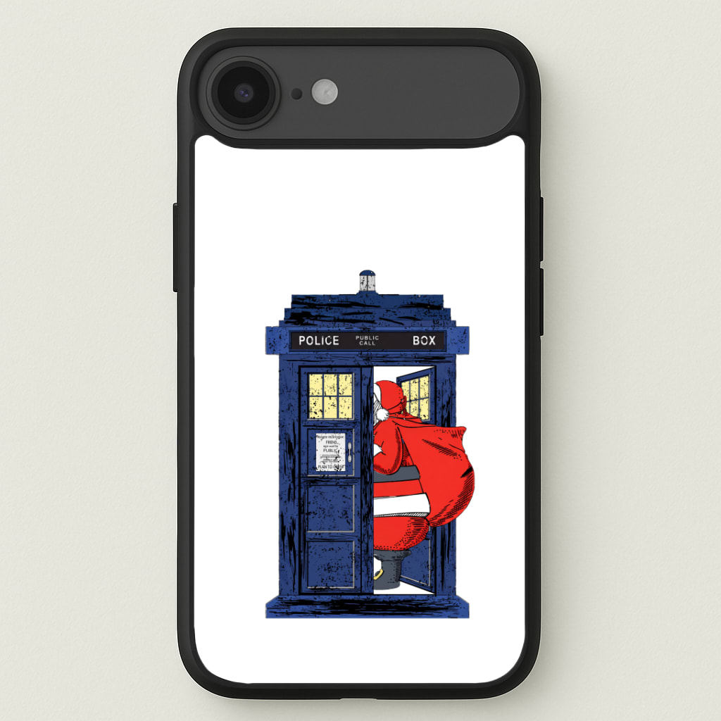Santa's Tardis Phone Case