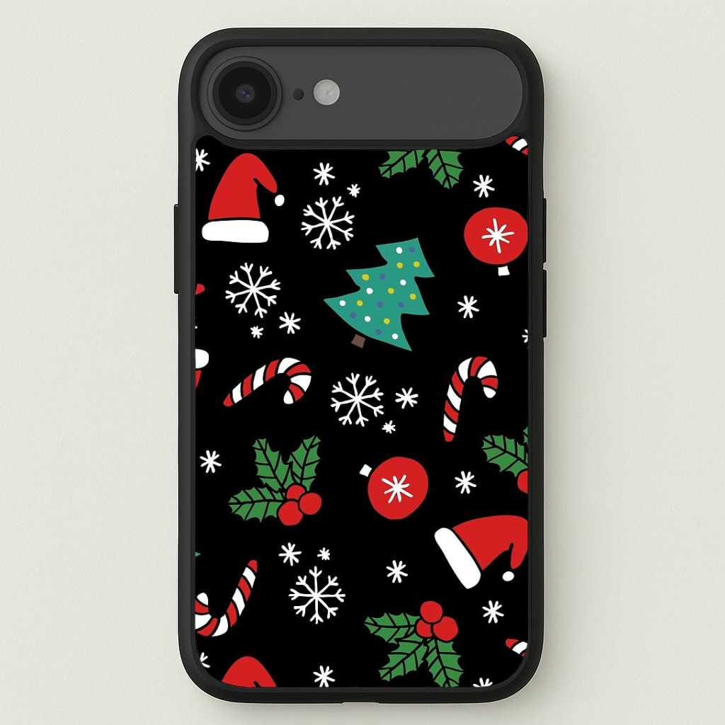 Christmas Objects Pattern Phone Case
