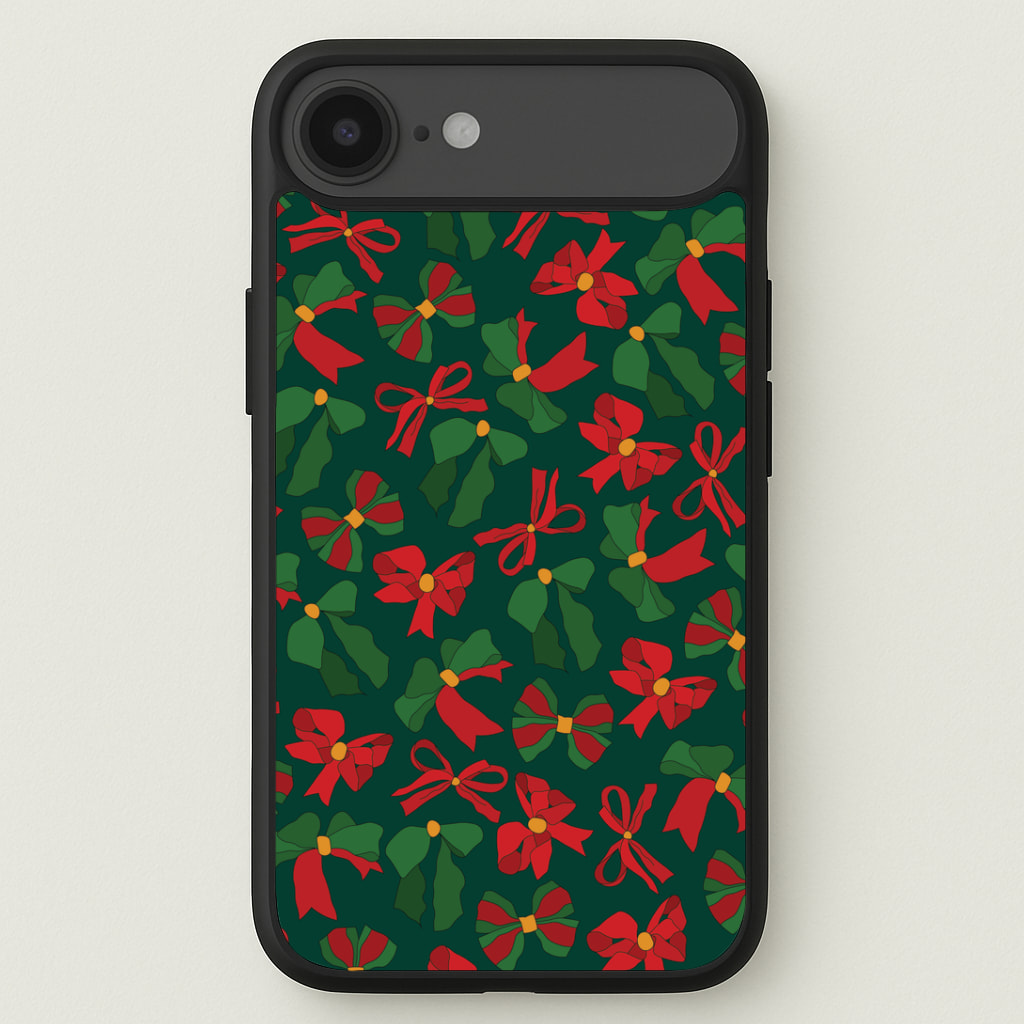 Green And Red Pattern Phone Case