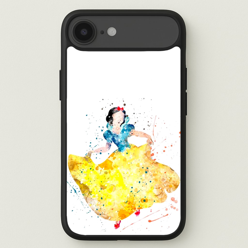 Watercolour Snow White Fairytale Phone Case