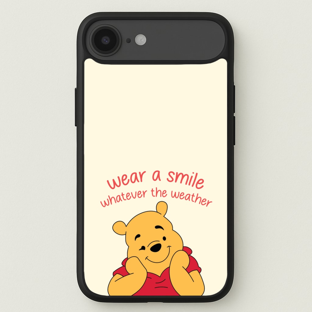 Wear A Smile Whatever The Weather Phone Case