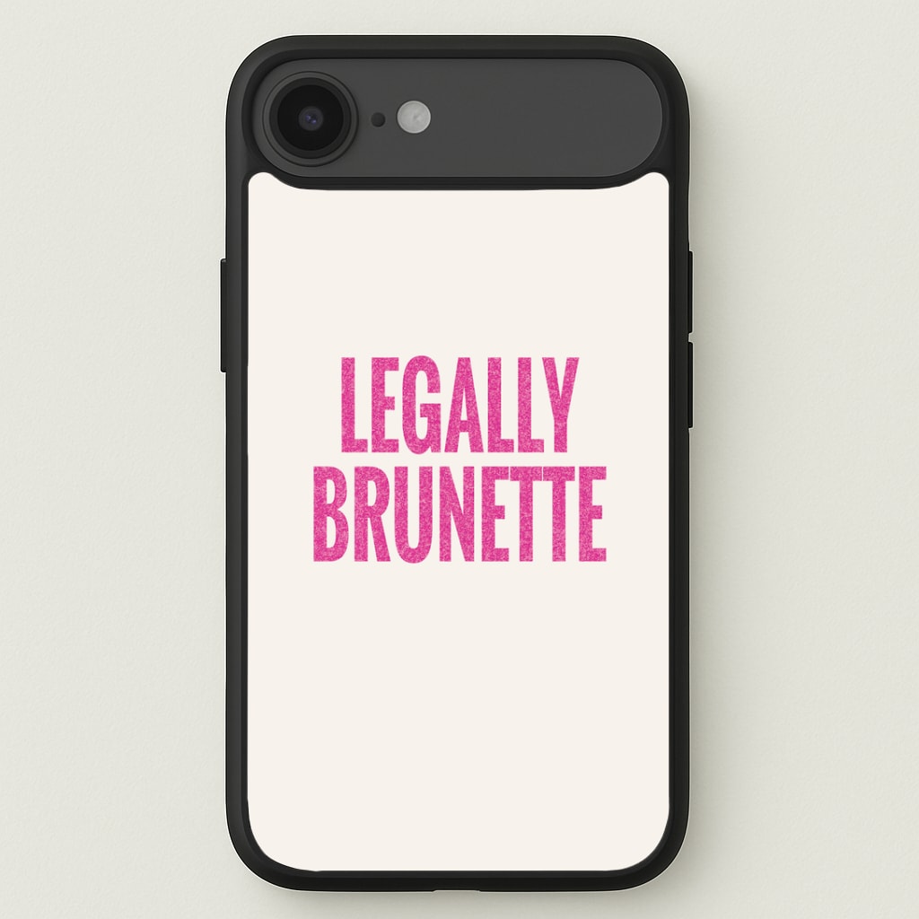 Legally Brunette Phone Case