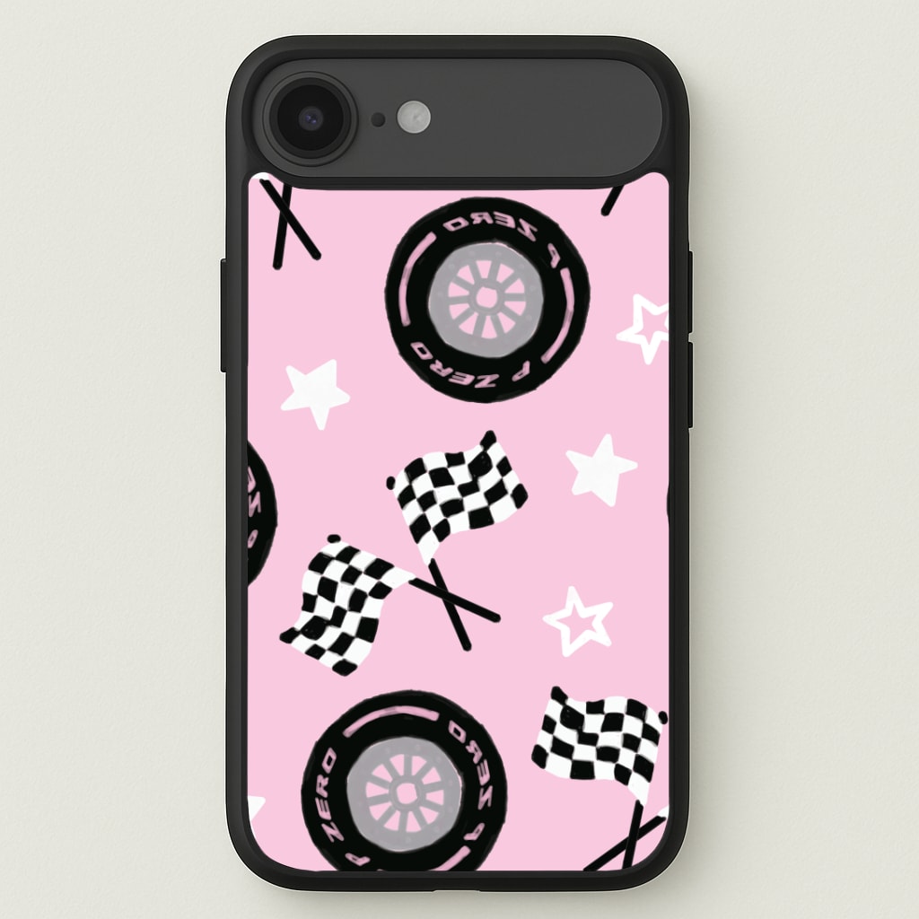 Racer Chic Pattern Phone Case