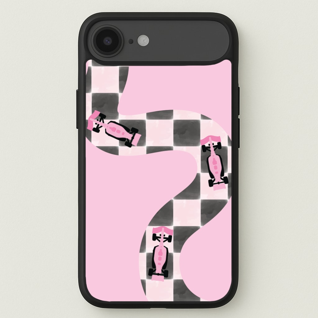 Checkered Track Phone Case
