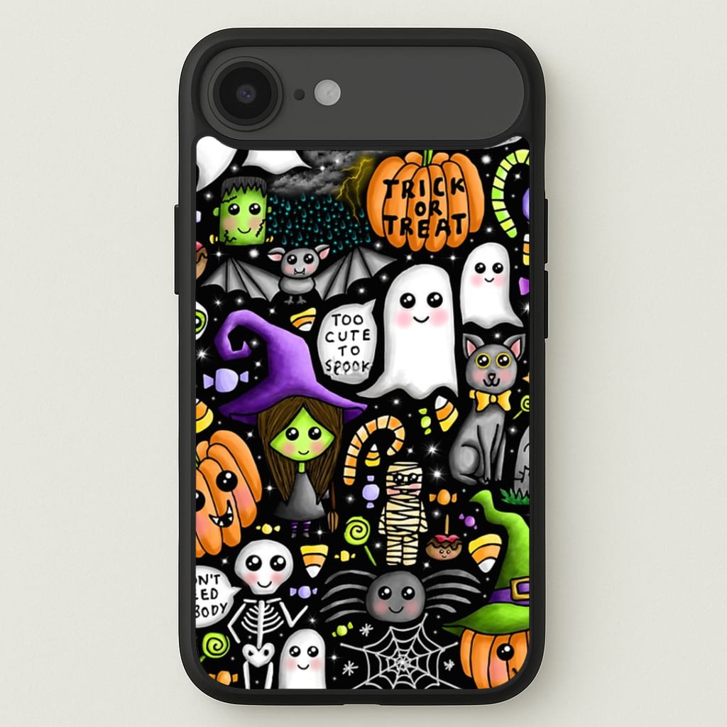 Colourful Halloween Pattern Phone Case