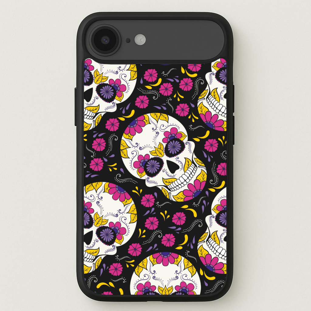 Calavera Pattern - Halloween Phone Case