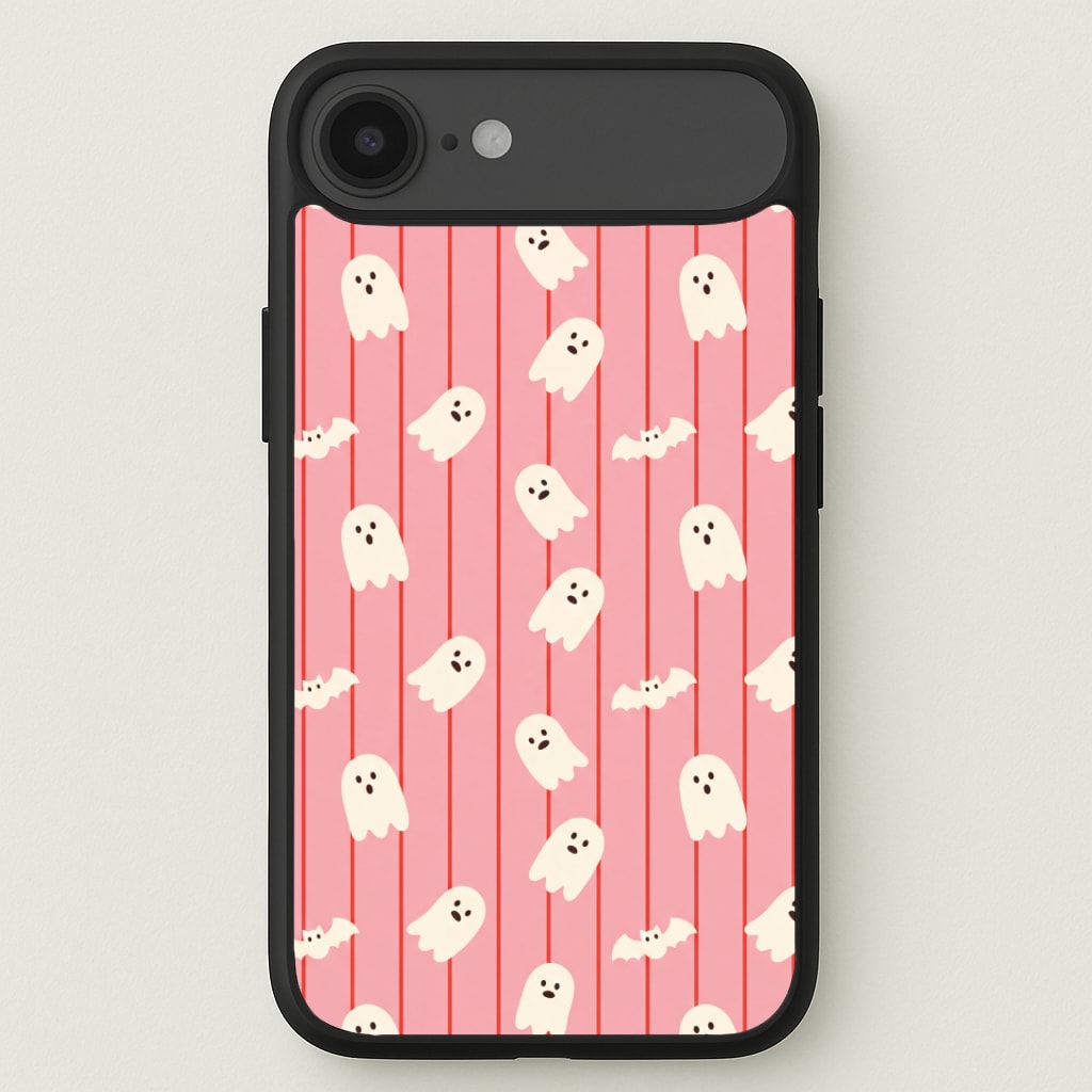 Candy Stripe Ghosts Phone Case