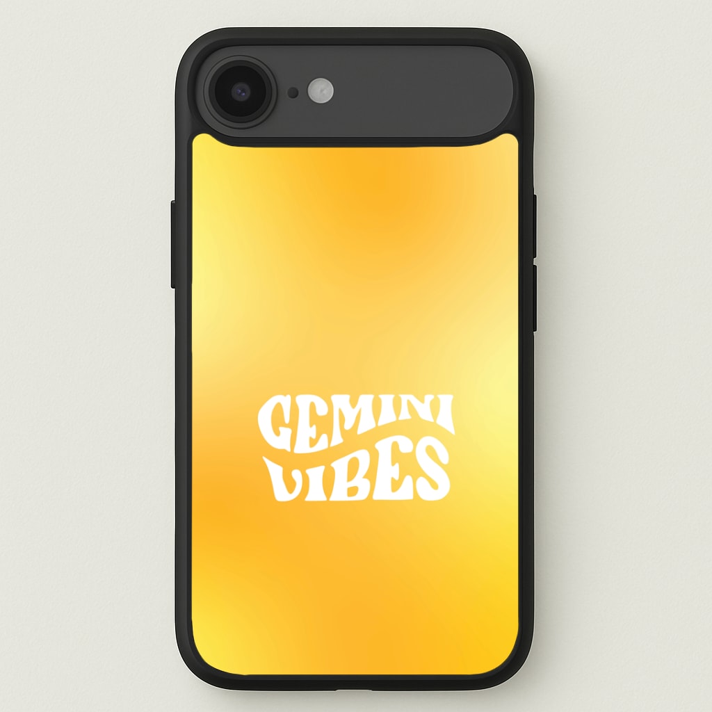 Gemini Vibes Gradient Zodiac Phone Case