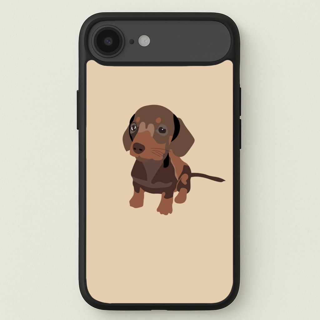 Brown - Dachshunds Phone Case