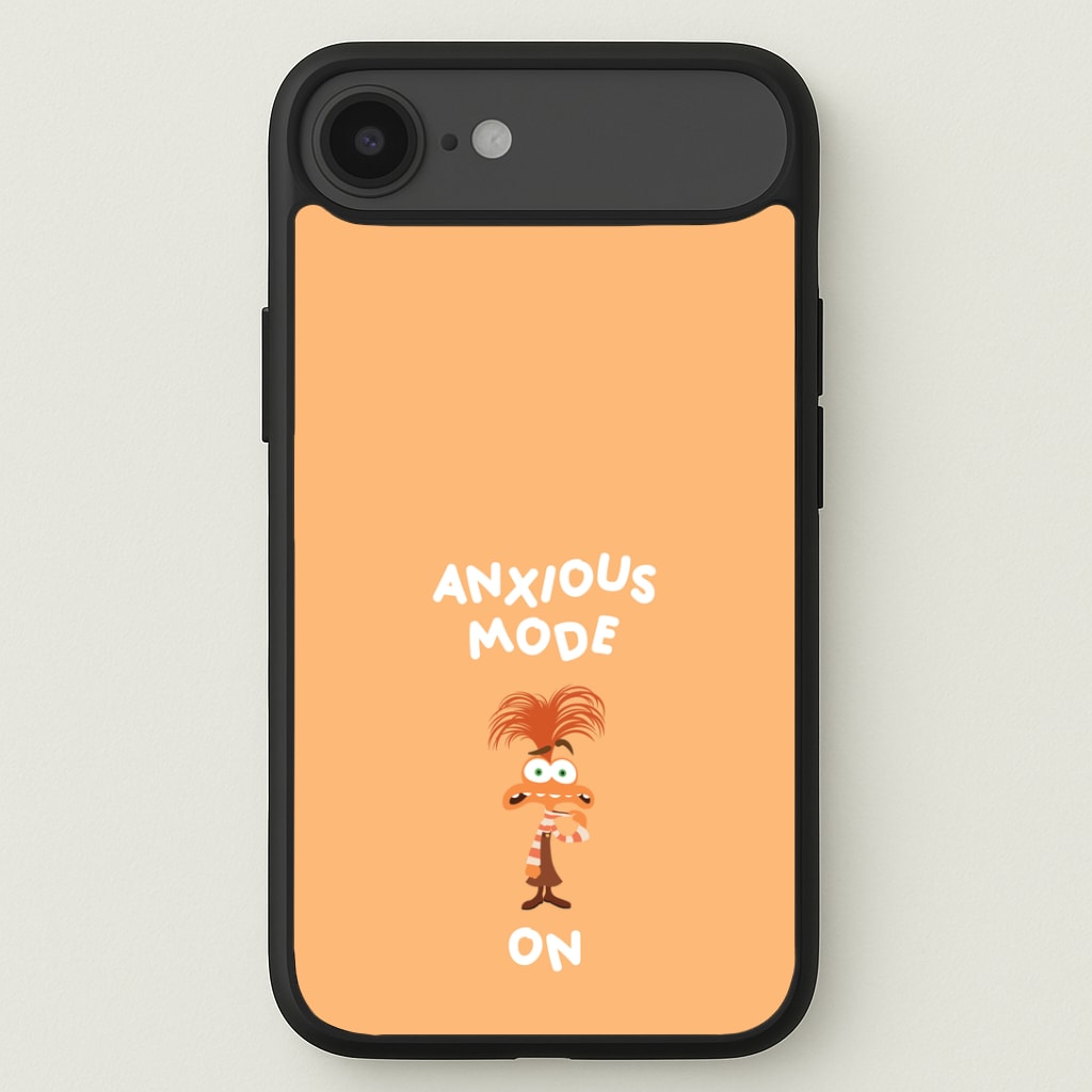 Anxious Mode On - Inside Out Phone Case