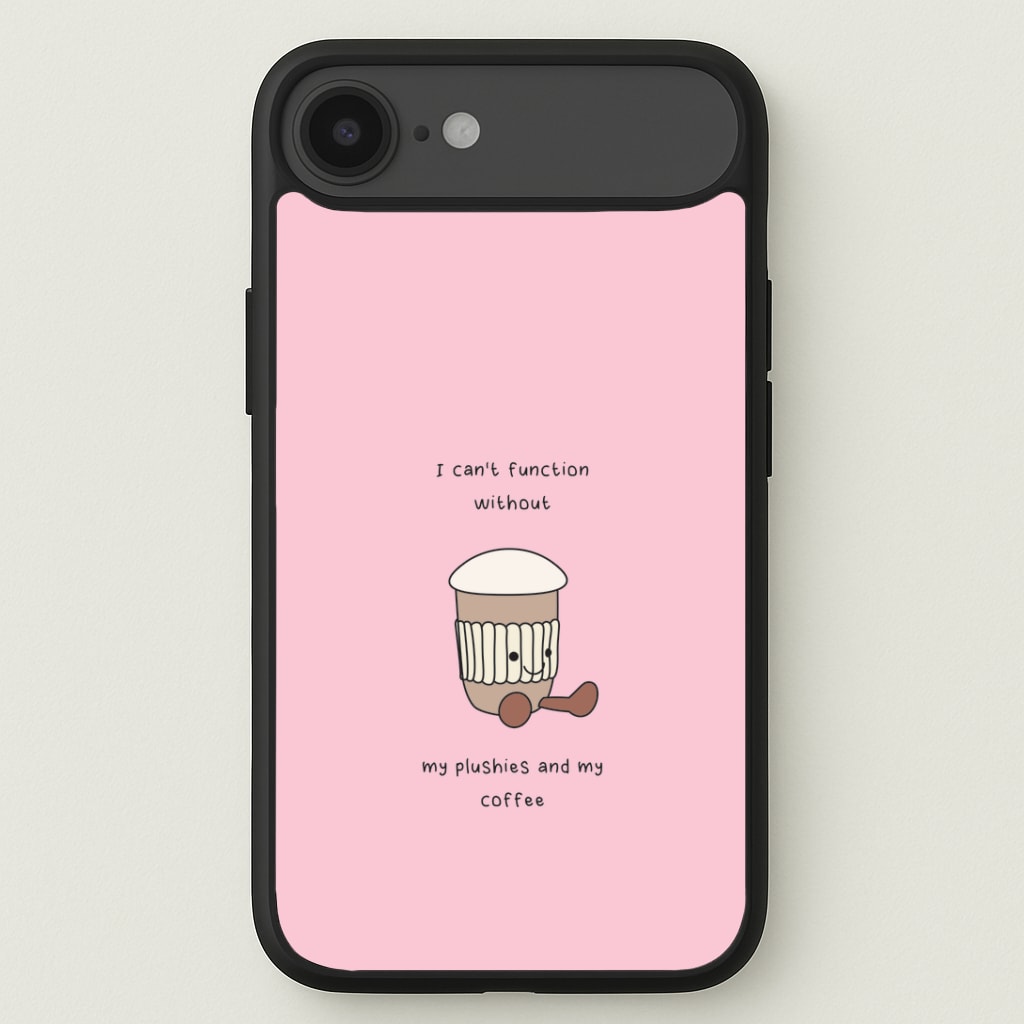 Coffee - Plushy Phone Case