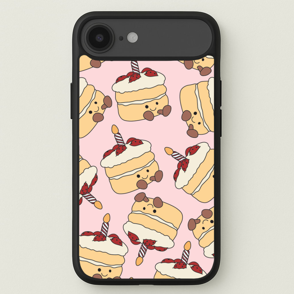Cake Pattern - Plushy Phone Case