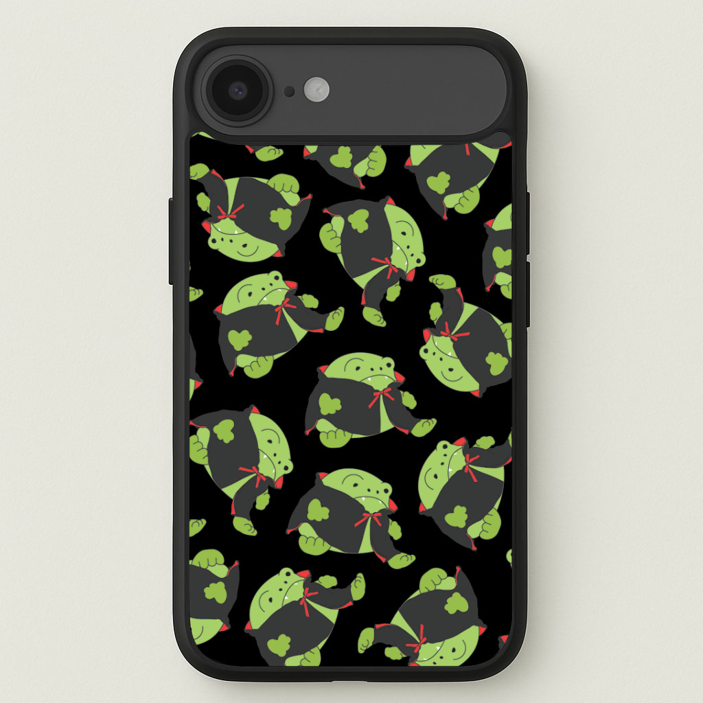 Vampire Frog Pattern - Halloween Phone Case