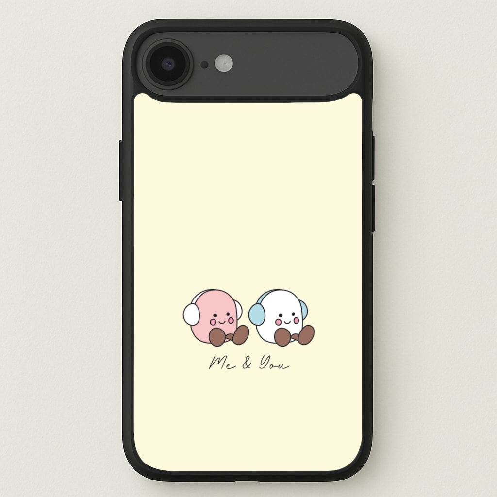 Cute Christmas Marshmellow Plushies Phone Case