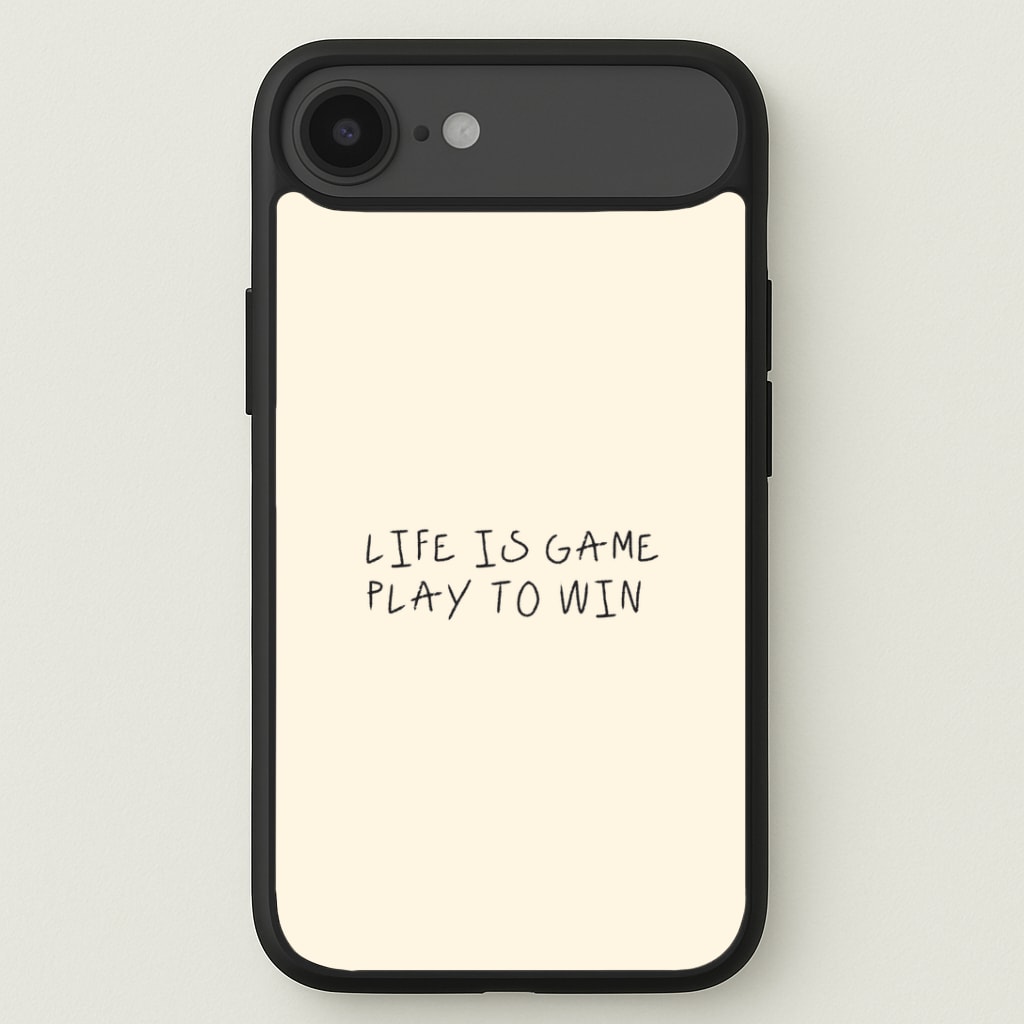 Life Is A Game Phone Case