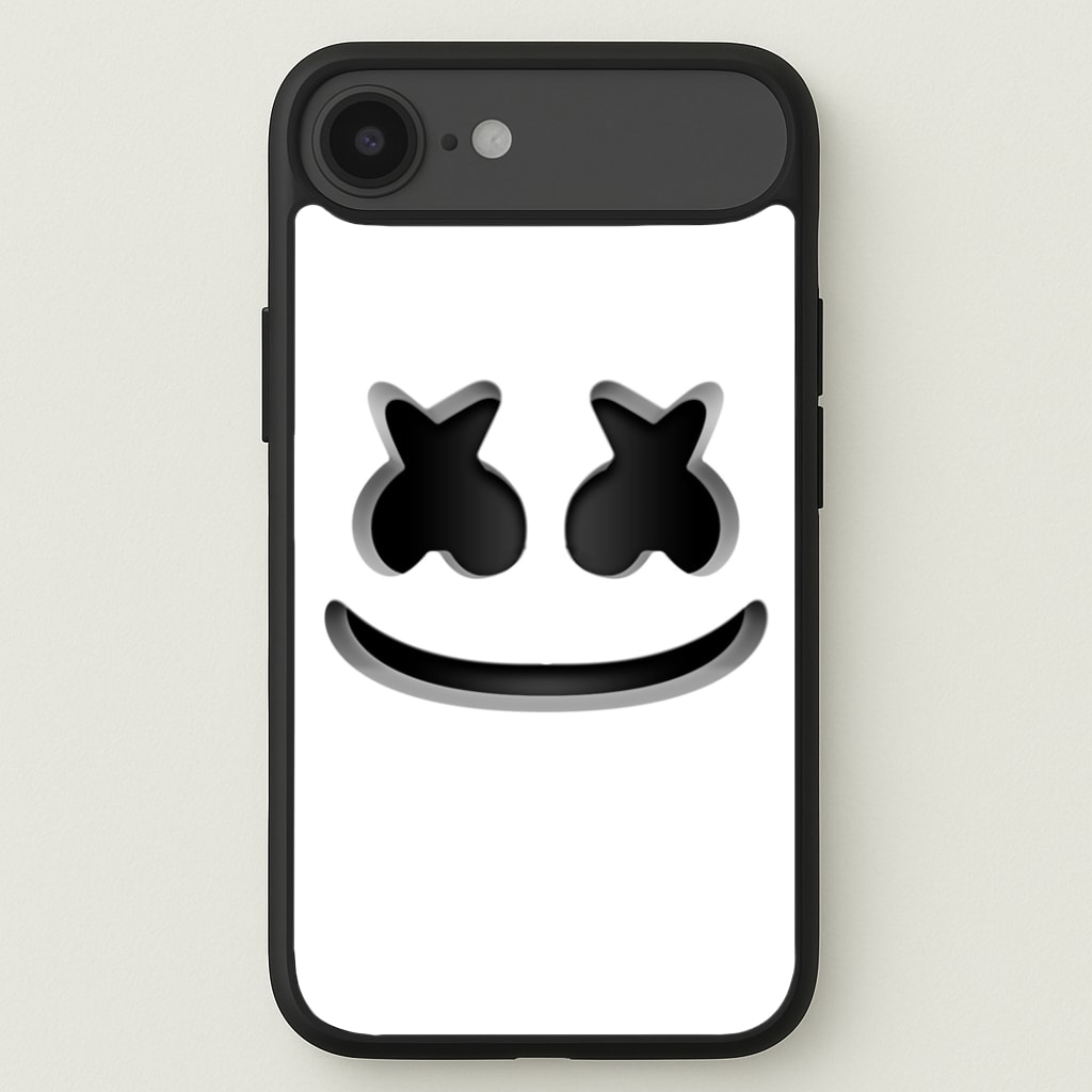White Helmet DJ Helmet Phone Case