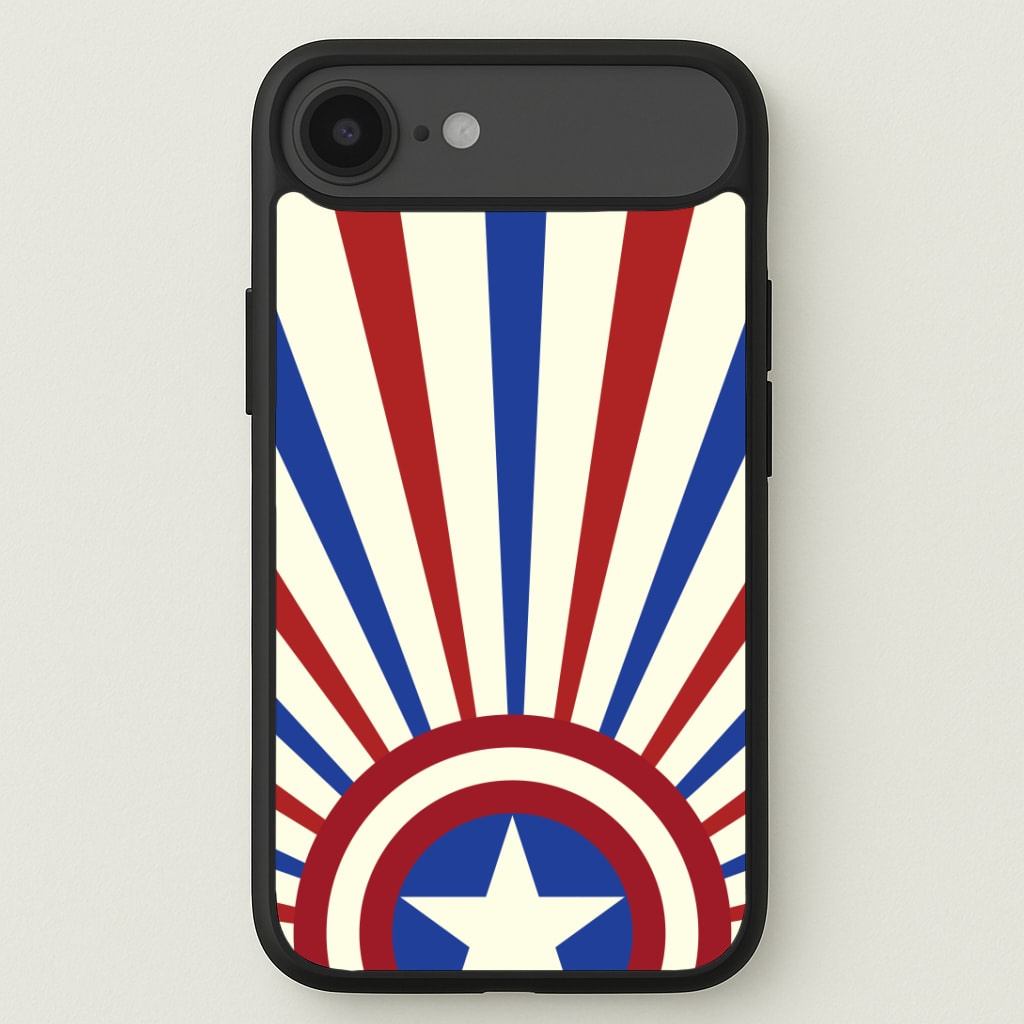 Shield And Stripes Phone Case