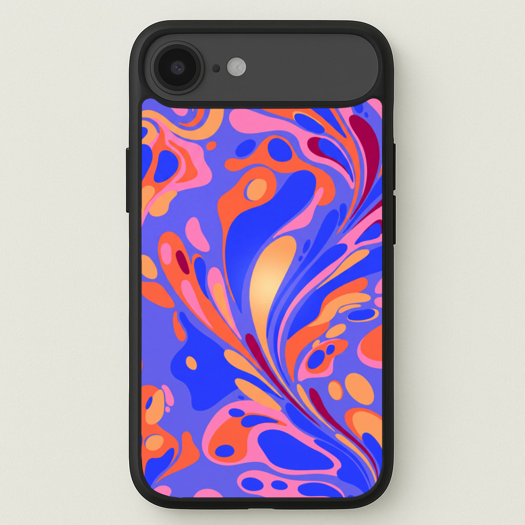 Bright Marble Swirl Phone Case