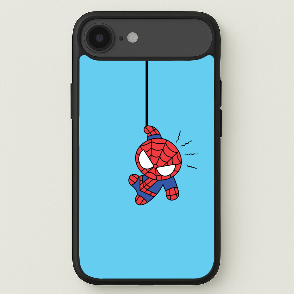 Blue Hanging Spider Hero Phone Case