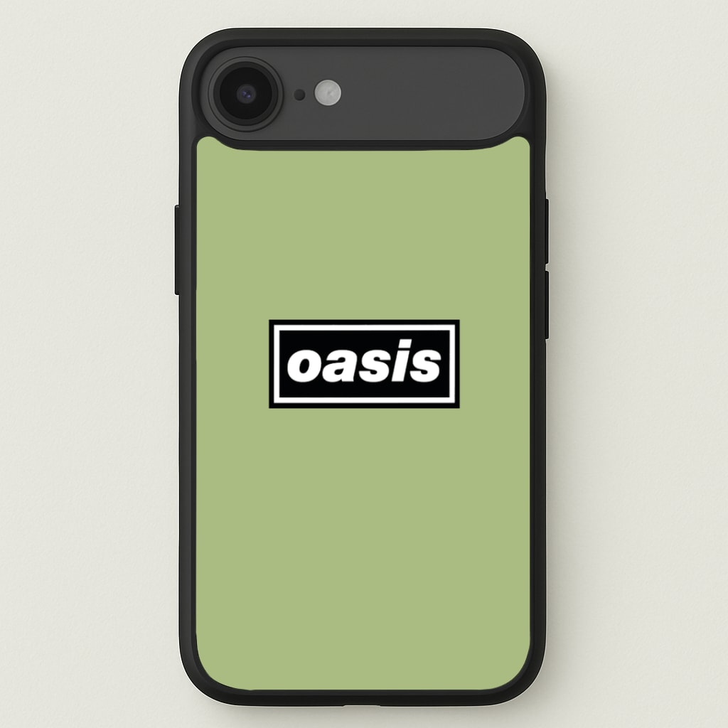 Band Name Green Phone Case