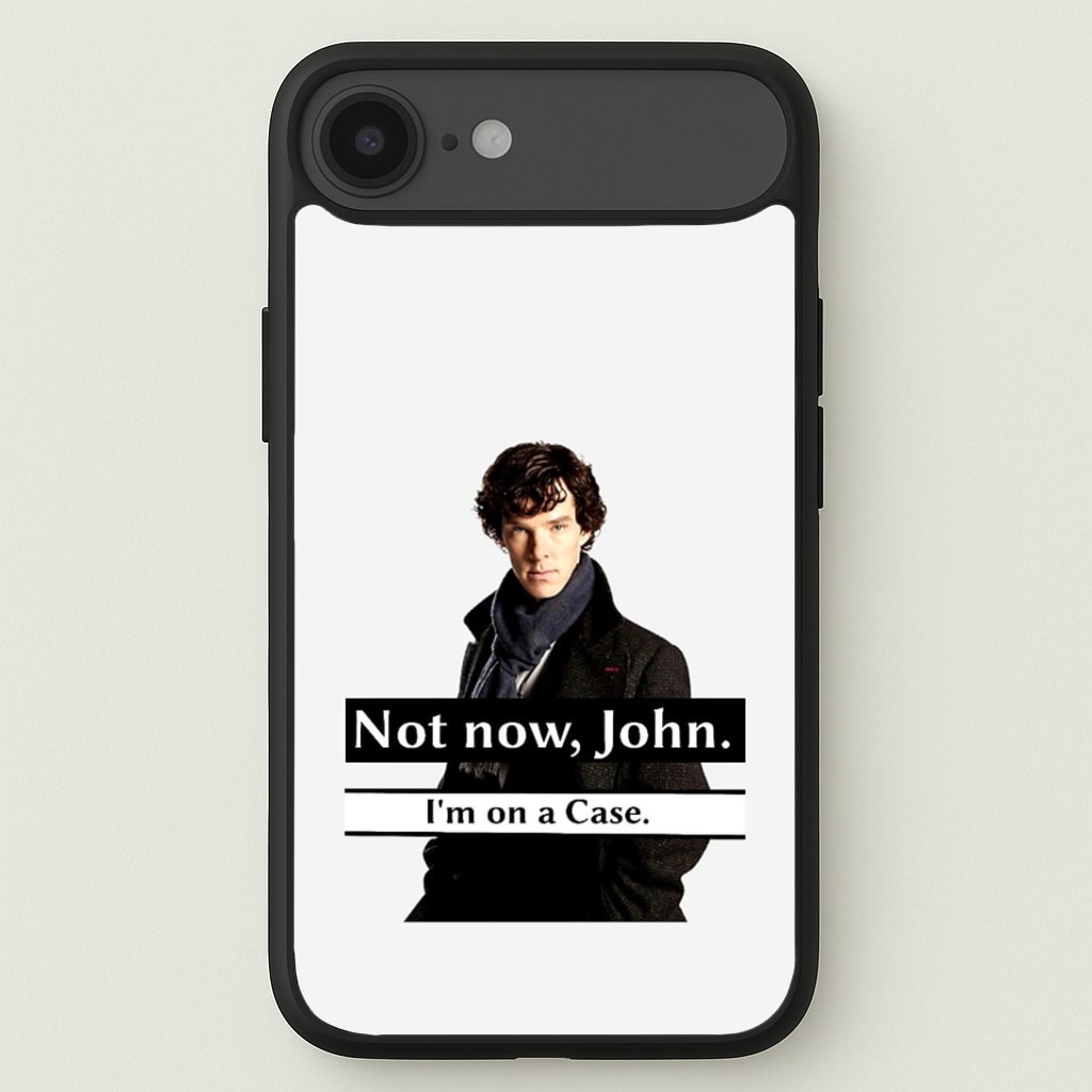 I'm on a Case Holmes Pun Phone Case