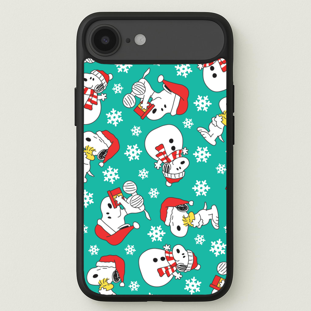 Christmas Cartoon Beagle Pattern Phone Case