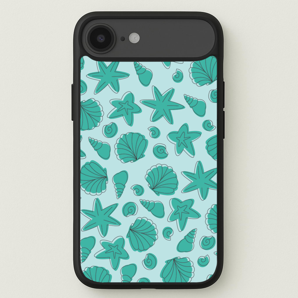 Seashells Pattern 4 Phone Case
