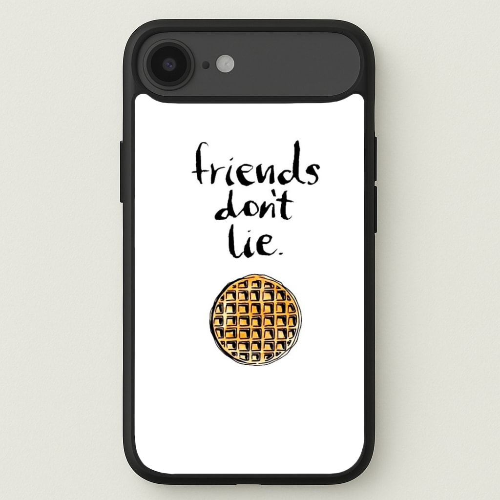 Friends Don't Lie Waffle Phone Case