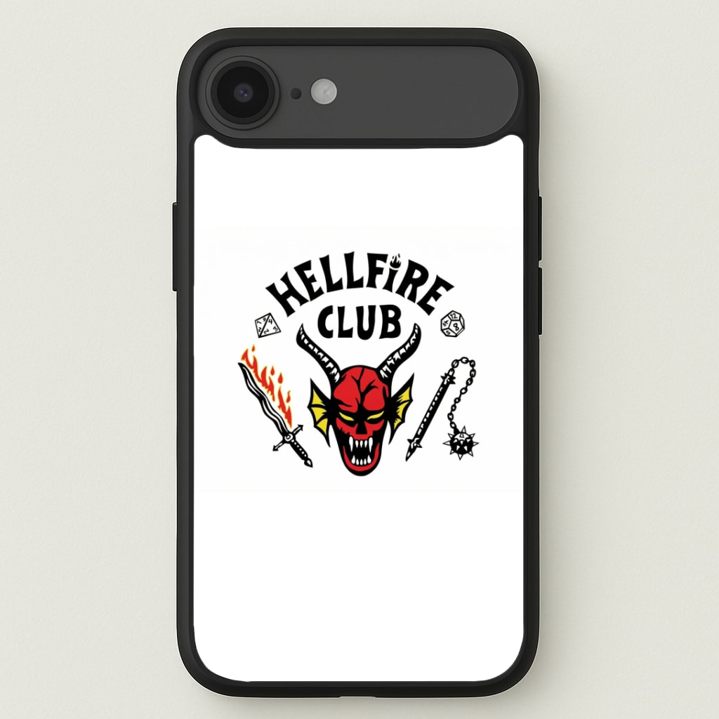 Hellfire Logo - White Phone Case