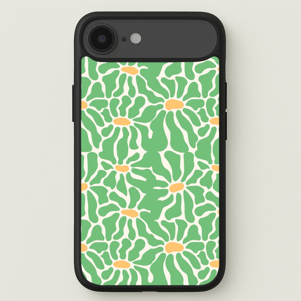 Green Flowers - Summer Phone Case