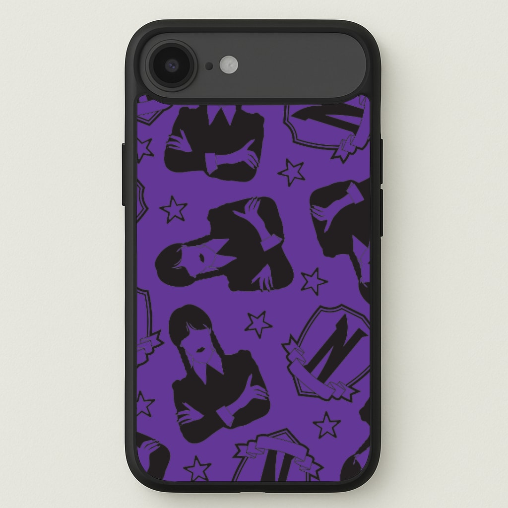 Wednesday Pattern Phone Case