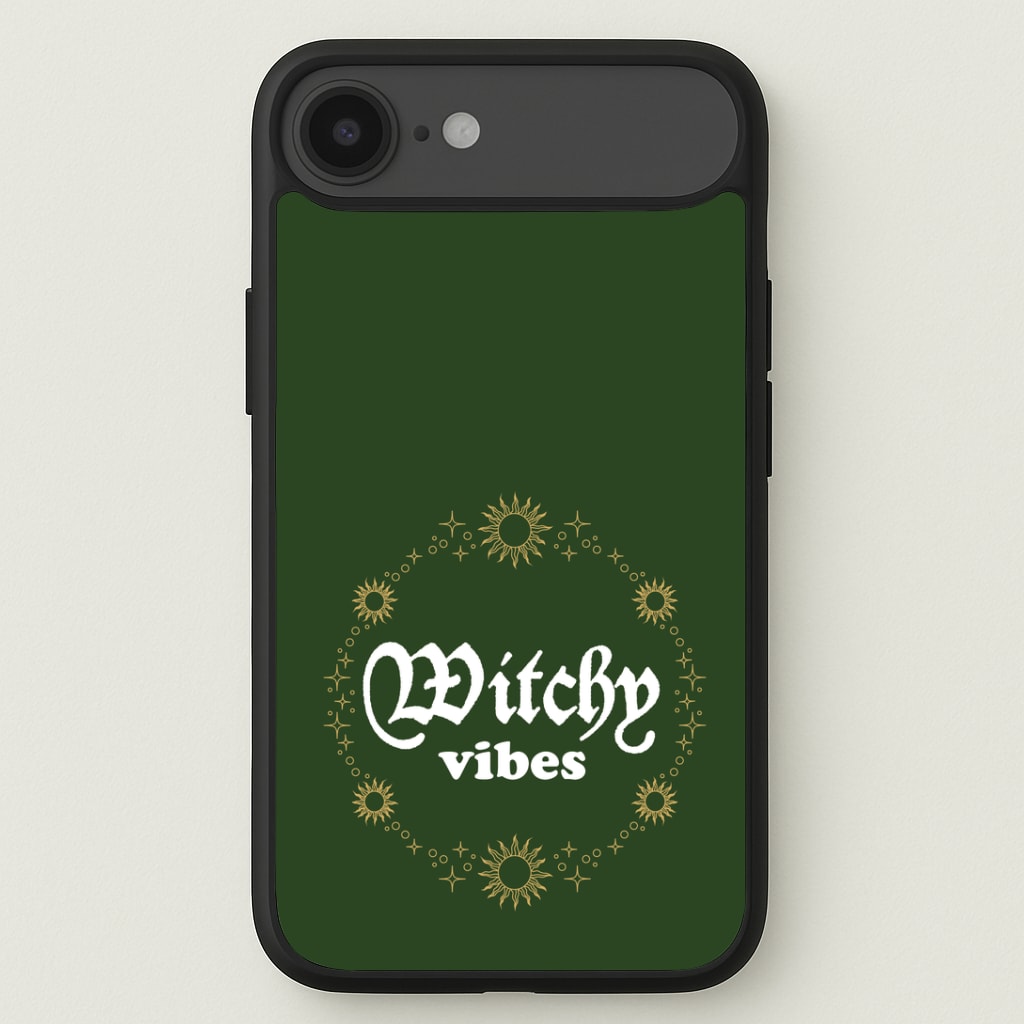 Witchy Vibes Green Phone Case