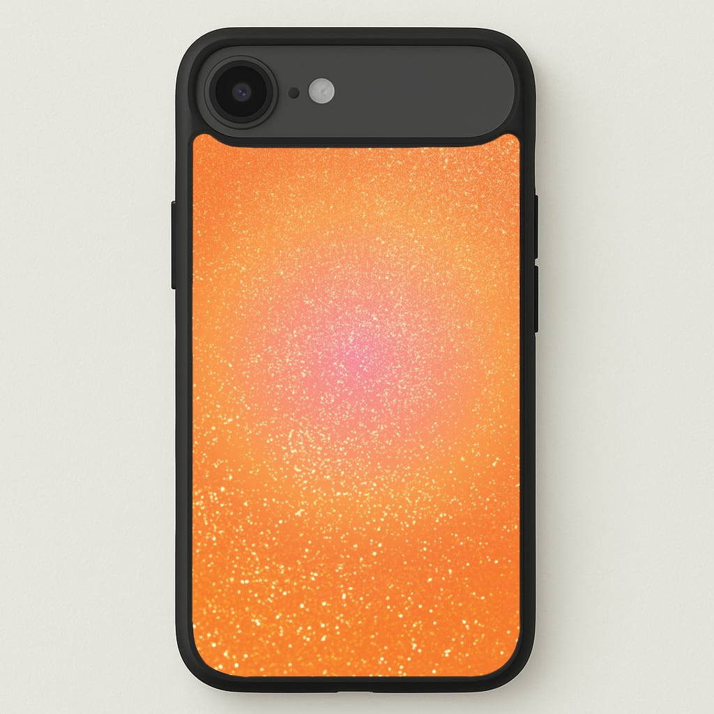 Orange Shimmer Phone Case